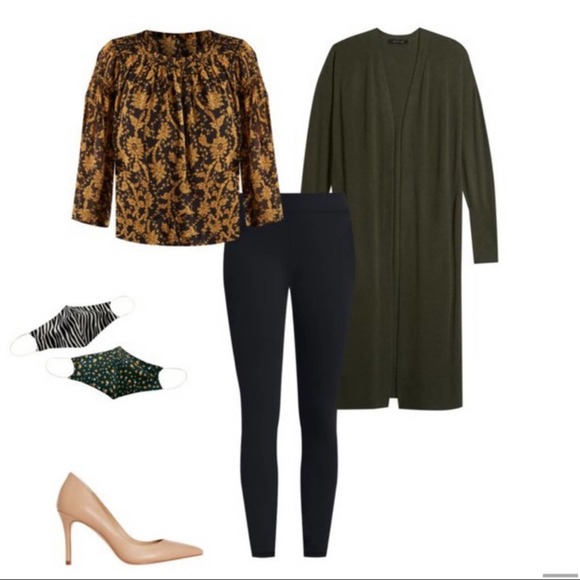 Ann Taylor Womens Leggings The Seamed Legging Stretch Black Extra Small - Picture 3 of 8